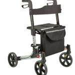 Weinberger Rollator - Lichtgewicht, Dubbel Opvouwbaar, Max. 136 kg Draagvermogen