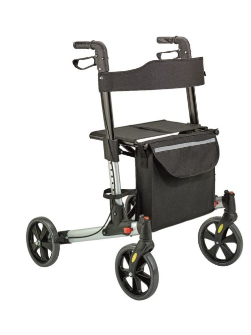 Weinberger Rollator - Lichtgewicht, Dubbel Opvouwbaar, Max. 136 kg Draagvermogen