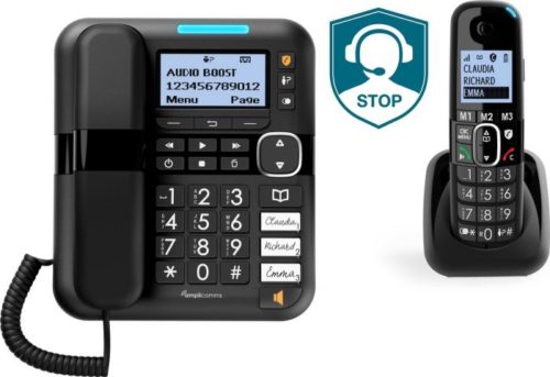 Amplicomms BigTel 1582 Combo | Senioren Huistelefoon en DECT Telefoon - Afbeelding 3
