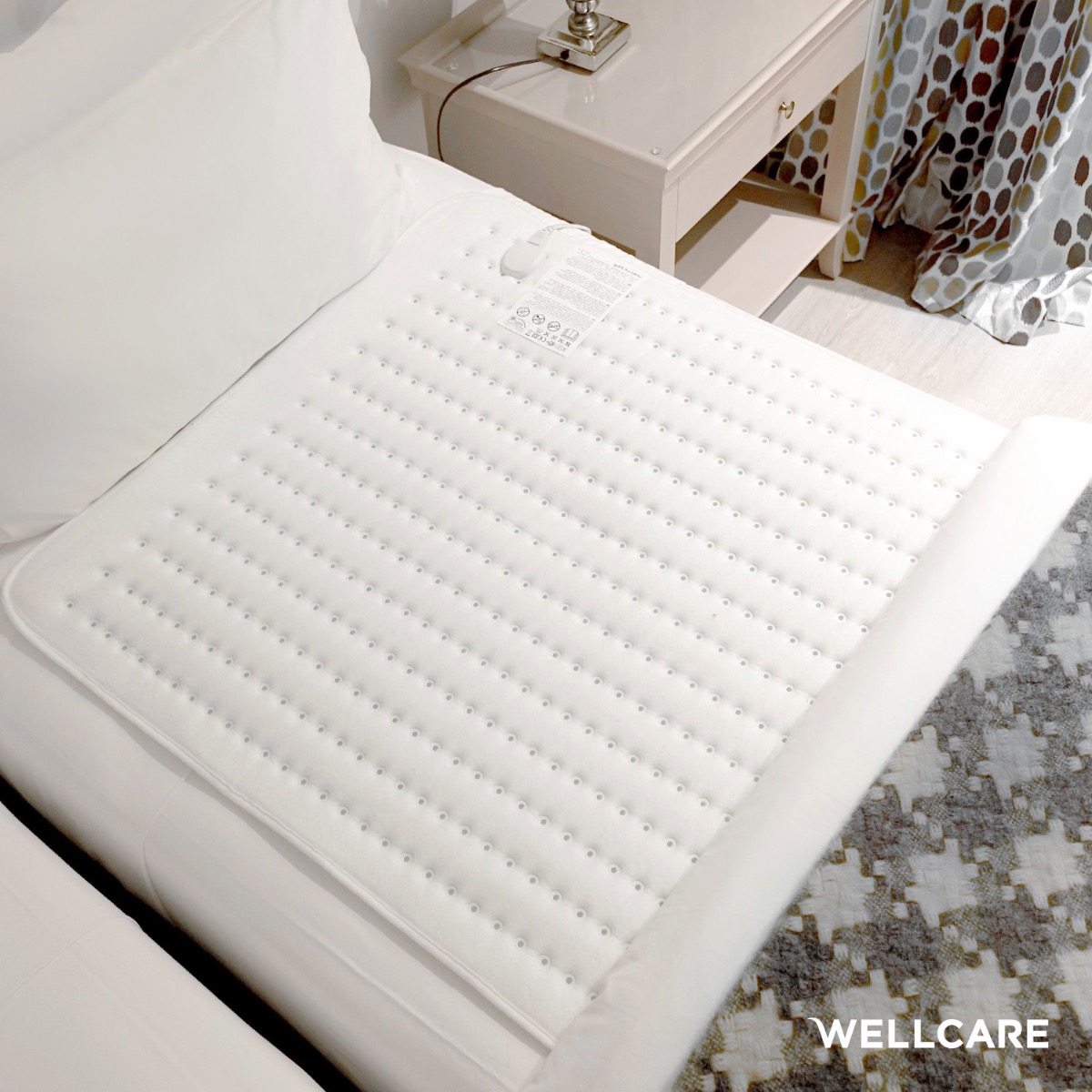 Wellcare 120211 1P Elektrische Onderdeken Eco Fleece – Geniet van Ultieme Warmte en Comfort Wellcare 120211 1P Elektrische Onderdeken Eco Fleece – Geniet van Ultieme Warmte en Comfort - Afbeelding 7