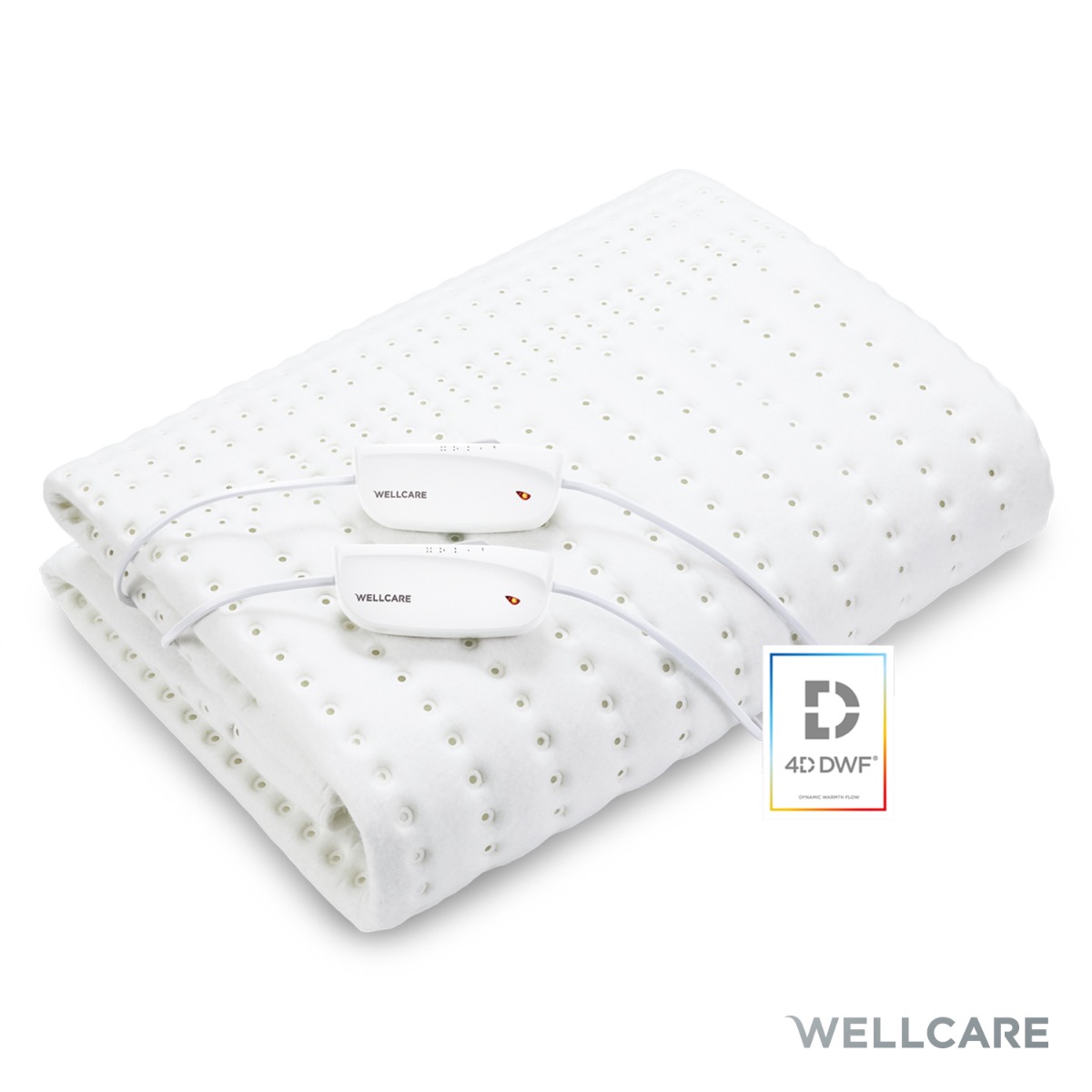 Wellcare 120327 Eco Fleece Elektrische Onderdeken met 4D DWF Technologie en Timer Wellcare 120327 Eco Fleece Elektrische Onderdeken met 4D DWF Technologie en Timer