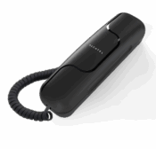 Alcatel T06 Ultra Compacte Analoog Telefoon - Ideaal voor Kleine Ruimtes en Muurmontage Alcatel T06 Ultra Compacte Analoog Telefoon