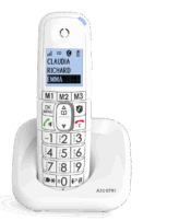 Alcatel XL785 Trio DECT Telefoon met Antwoordapparaat - Draadloze Huistelefoon met Verlicht Display en Grote Toetsen Alcatel XL785 Trio DECT Telefoon met Antwoordapparaat