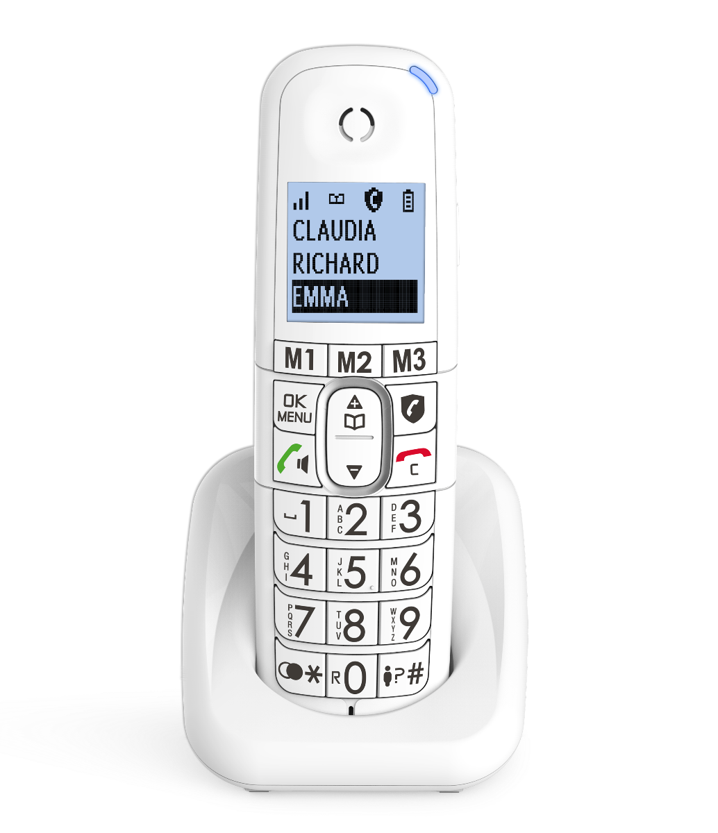 Alcatel XL785 Trio DECT Telefoon met Antwoordapparaat - Draadloze Huistelefoon met Verlicht Display en Grote Toetsen Alcatel XL785 Trio DECT Telefoon met Antwoordapparaat - Draadloze Huistelefoon met Verlicht Display en Grote Toetsen - Afbeelding 5