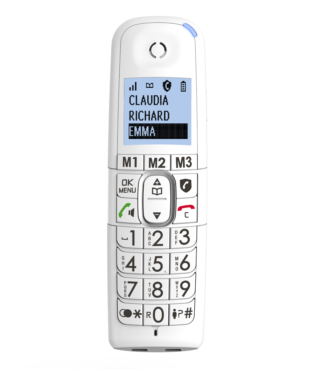 Alcatel XL785 Trio DECT Telefoon met Antwoordapparaat - Draadloze Huistelefoon met Verlicht Display en Grote Toetsen Alcatel XL785 Trio DECT Telefoon met Antwoordapparaat - Draadloze Huistelefoon met Verlicht Display en Grote Toetsen - Afbeelding 6