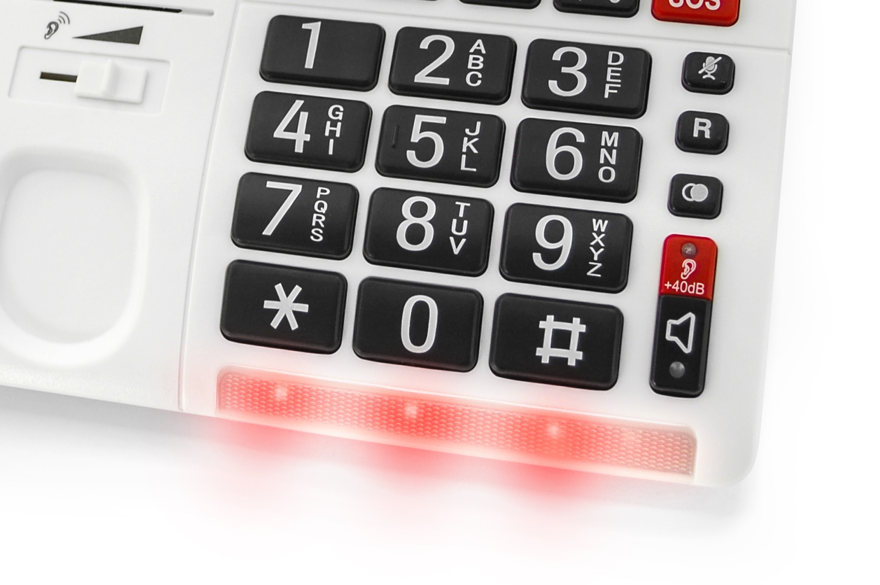 Geemarc CL610 Vaste Telefoon met SOS Band - Extra Luid Geluid, Grote Toetsen en Noodfuncties Geemarc CL610 Vaste Telefoon met SOS Band - Extra Luid Geluid, Grote Toetsen en Noodfuncties - Afbeelding 2