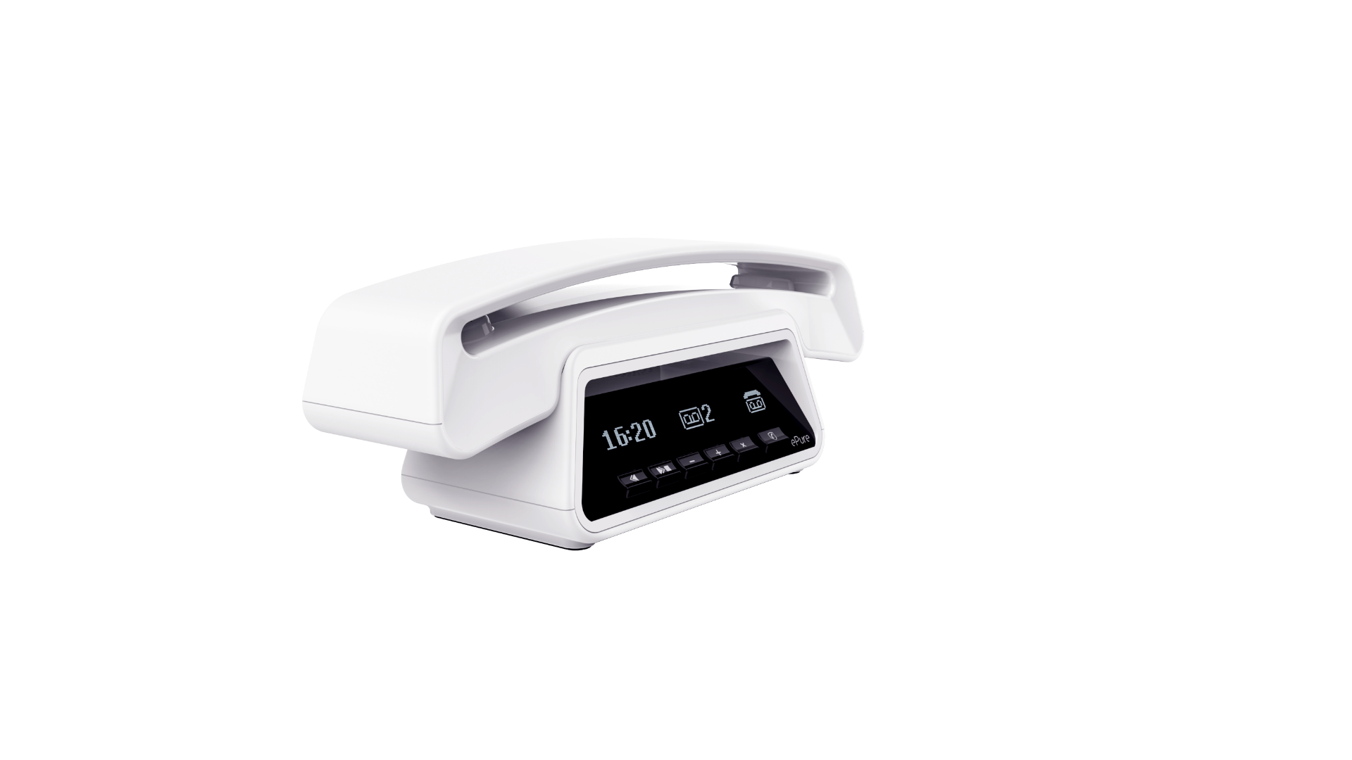 Alcatel E-pure Premium DECT Huistelefoon Wit - Stijlvol, Veilig en Oproepblokkering Alcatel E-pure Premium DECT Huistelefoon Wit - Stijlvol, Veilig en Oproepblokkering - Afbeelding 3