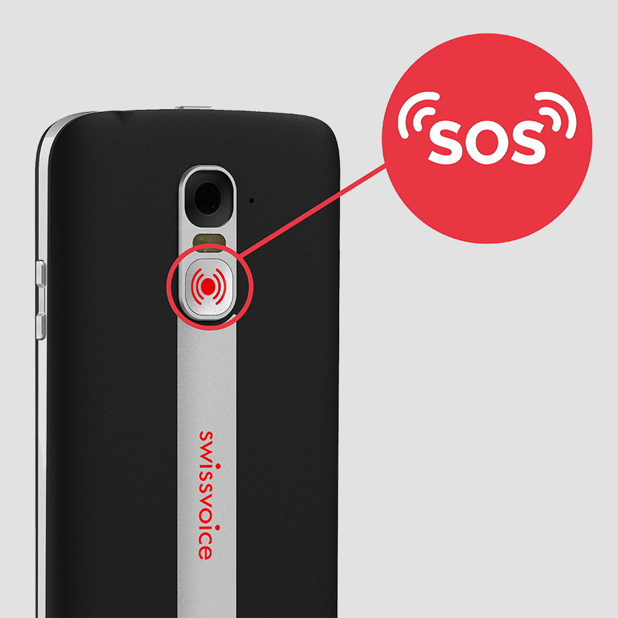 SWISSVOICE S510-M Smartphone met SOS Armband – Veilig, Eenvoudig en Verbonden SWISSVOICE S510-M Smartphone met SOS Armband – Veilig, Eenvoudig en Verbonden - Afbeelding 7