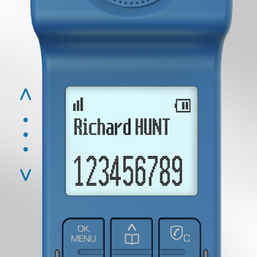 Alcatel E-pure Iconic DECT Huistelefoon Blauw - Stijlvol, Functioneel en Elegant Alcatel E-pure Iconic DECT Huistelefoon Blauw - Stijlvol, Functioneel en Elegant - Afbeelding 6