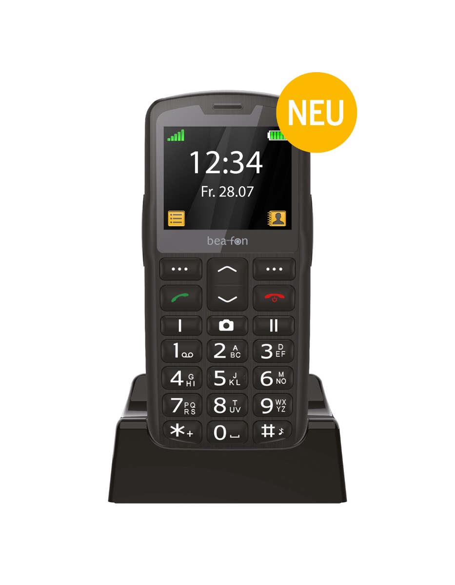 Beafon SL260 4G GSM Telefoon Zwart - Stijlvol, Veilig en Met Moderne Functionaliteit Beafon SL260 4G GSM Telefoon Zwart - Stijlvol, Veilig en Met Moderne Functionaliteit