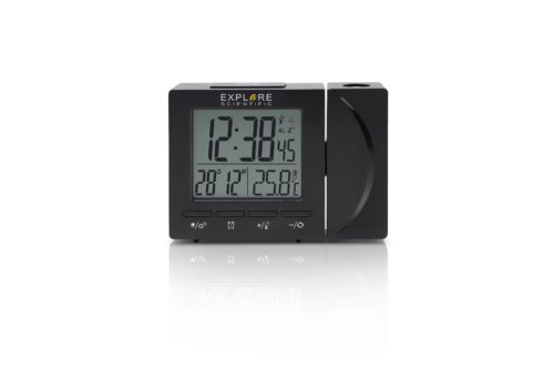EXPLORE SCIENTIFIC RDP1001 Radio Gestuurde Projectieklok met Draaibare Projector - Afbeelding 2