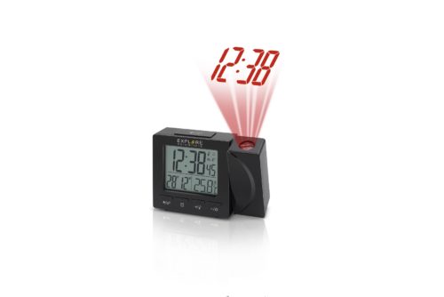 EXPLORE SCIENTIFIC RDP1001 Radio Gestuurde Projectieklok met Draaibare Projector - Afbeelding 3