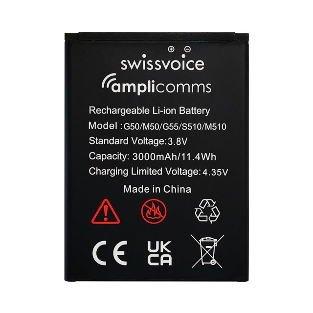 Originele Batterij voor Swissvoice G50/G55/S510 – Betrouwbare Vervangingsoplossing Originele Batterij voor Swissvoice G50/G55/S510 – Betrouwbare Vervangingsoplossing - Afbeelding 3