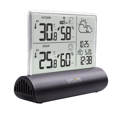 Explore Scientific WSH4501 Ultra Design Weerstation met Glazen Scherm - Afbeelding 5