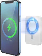 XtremeMac MagSafe Powerbank 5000mAh voor iPhone met USB-C en Draadloze Snellader XtremeMac MagSafe Powerbank 5000mAh voor iPhone met USB-C en Draadloze Snellader